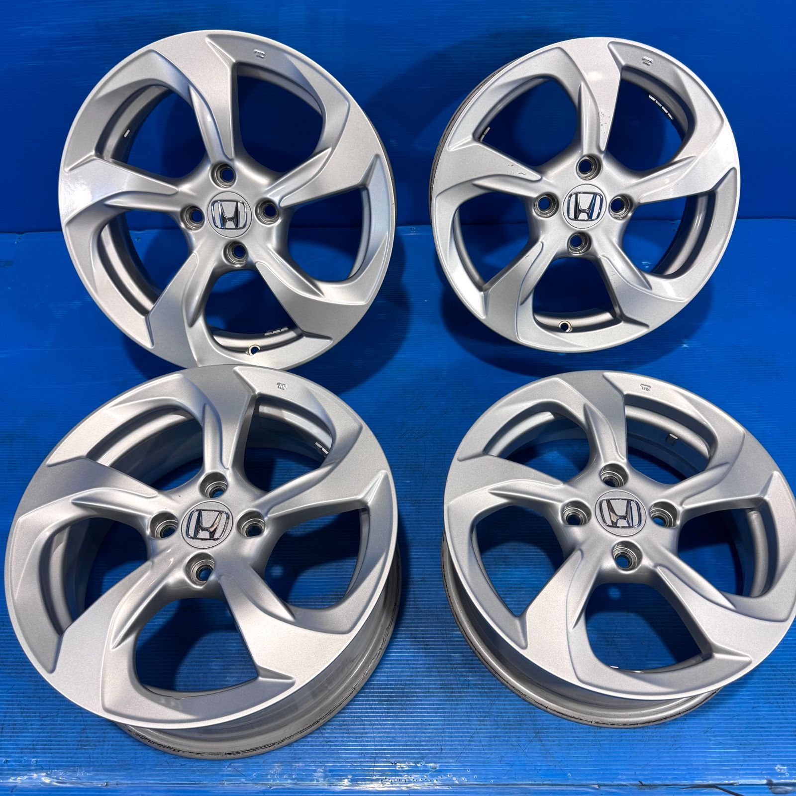 美品】ホンダ S660 純正 15インチ 16インチ 前後セット 5J/6.5J PCD100 