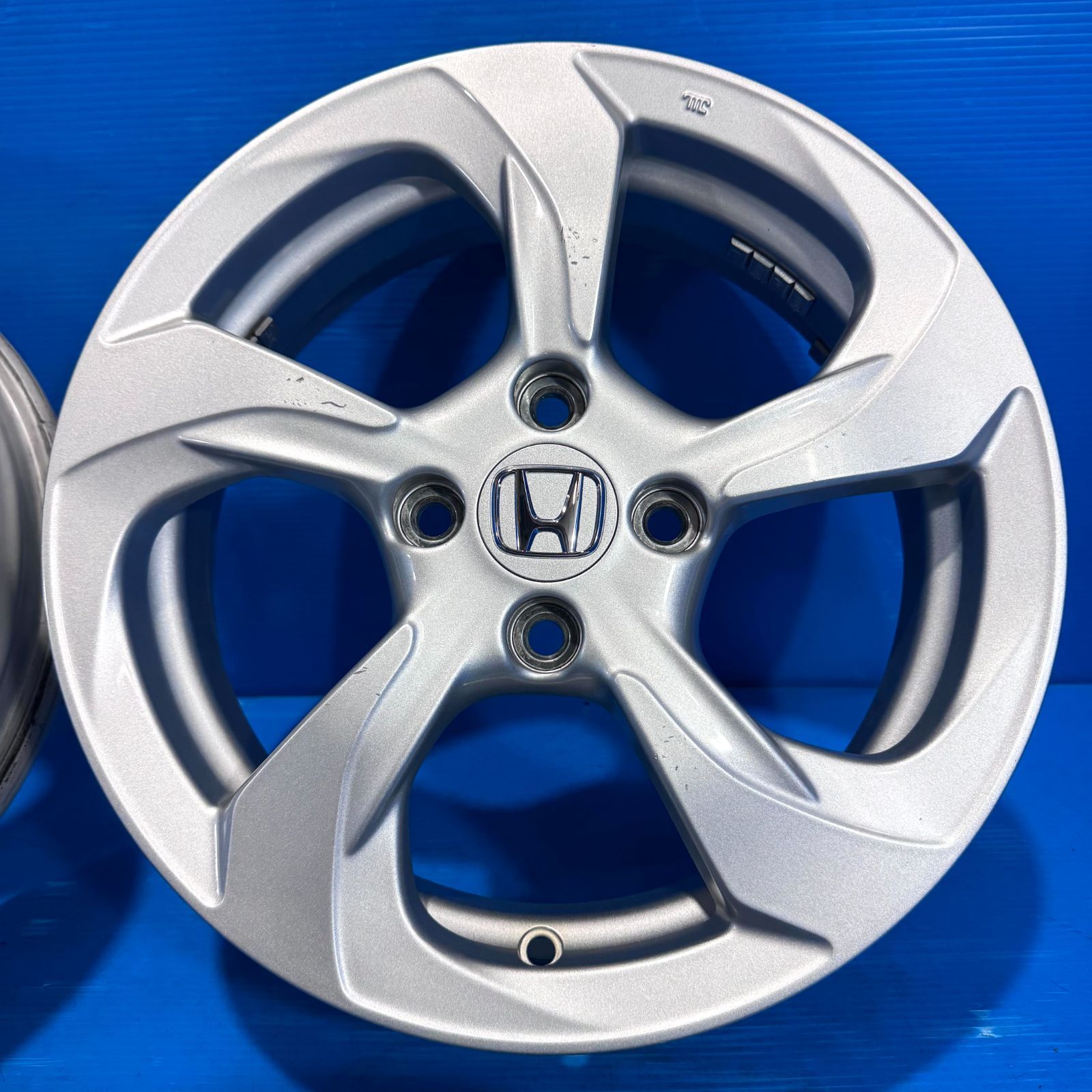 ホンダ S660純正15/16インチ シルバー ホイール 美品】ホンダ S660 純正 15インチ 16インチ 前後セット 5J/6.5J PCD100