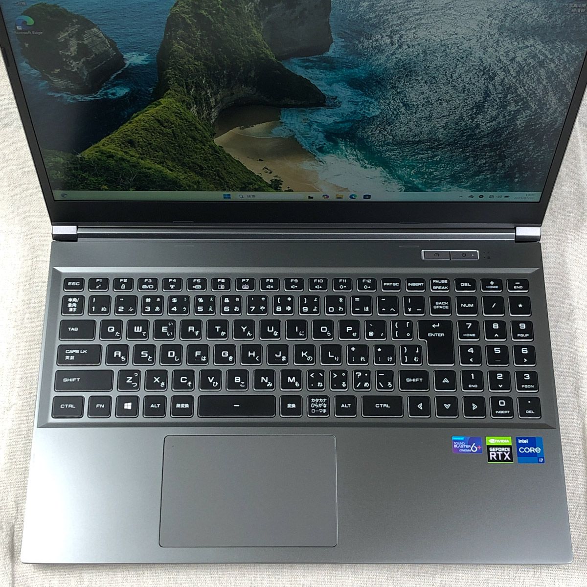 ジャンク◇raytrek R5-TA5 ゲーミングPC i7 RTX3050 32GB SSD1TB 