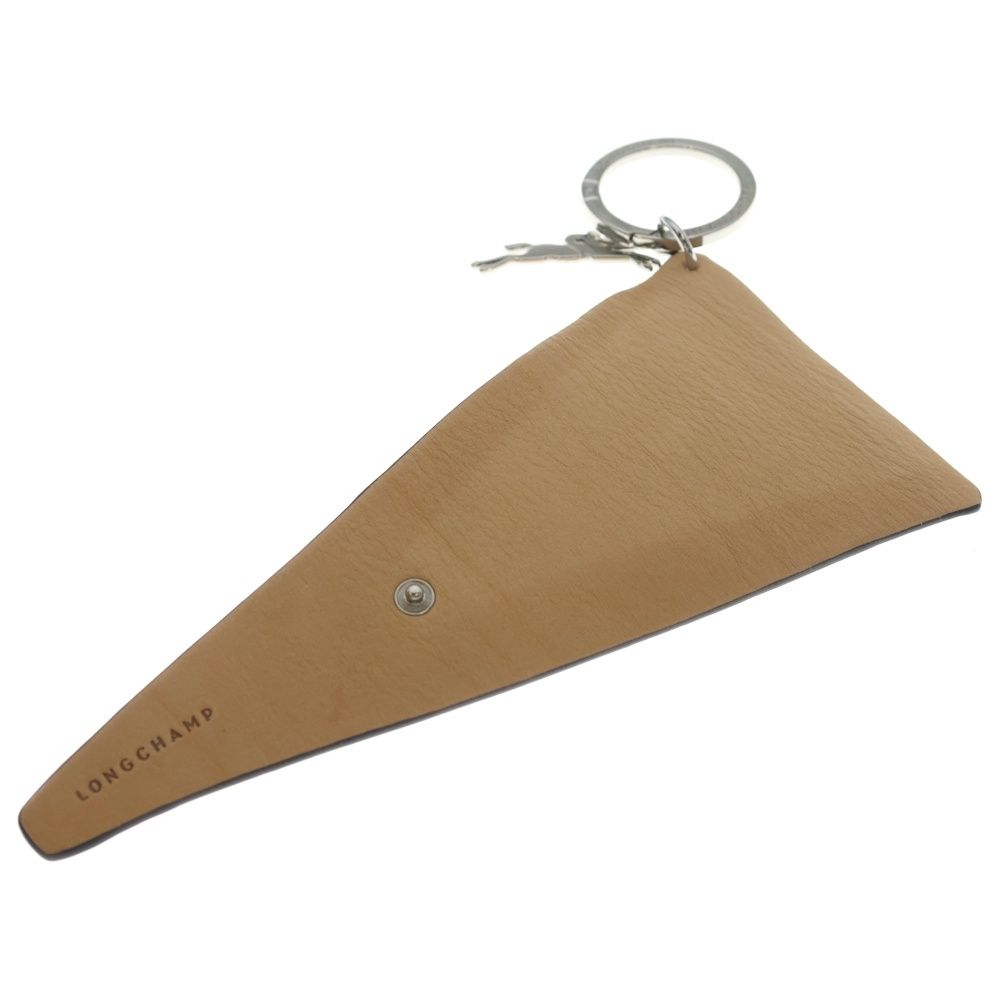 LONGCHAMP (ロンシャン) Croissant Keychain ヴェジェタル レザー