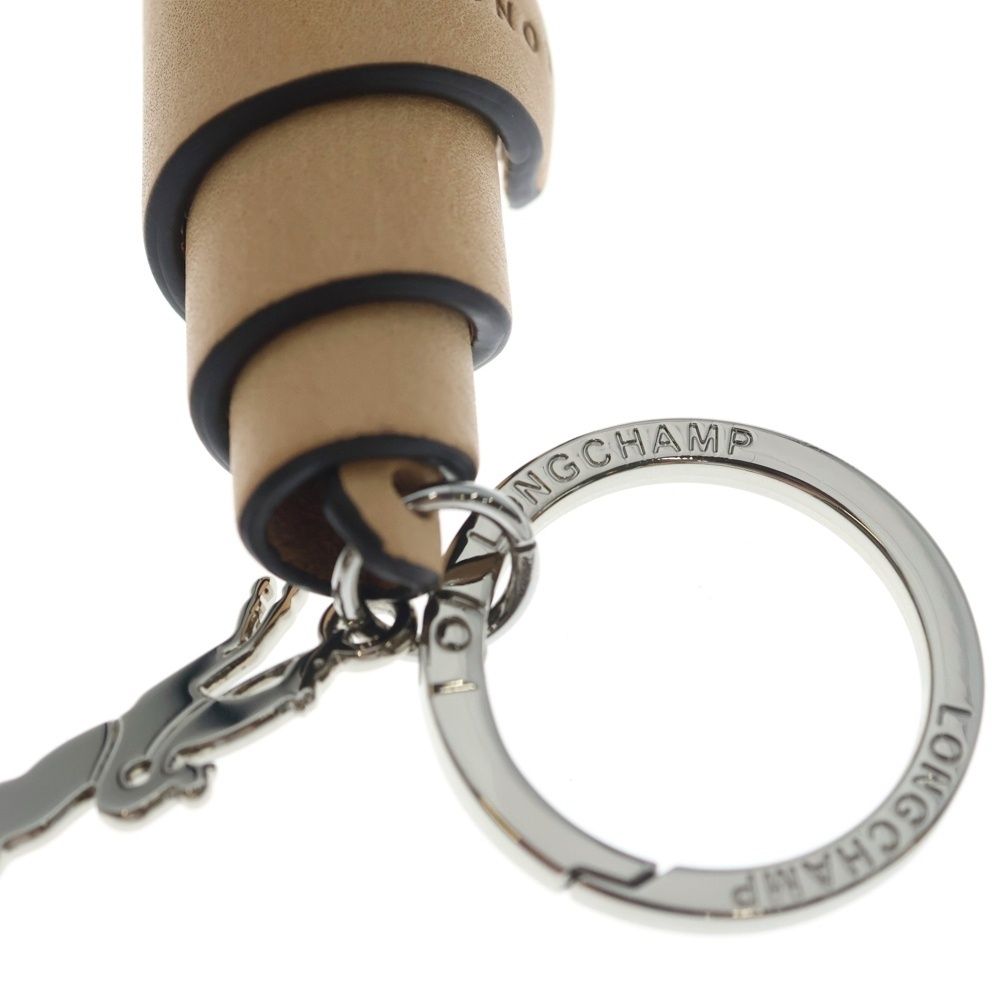LONGCHAMP (ロンシャン) Croissant Keychain ヴェジェタル レザー