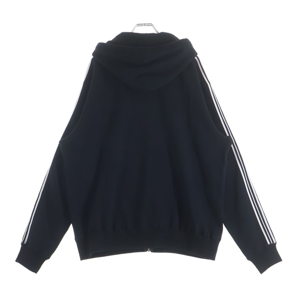 AFB (エーエフビー) STAR ZIP HOODIE ジップアップパーカー ブラック