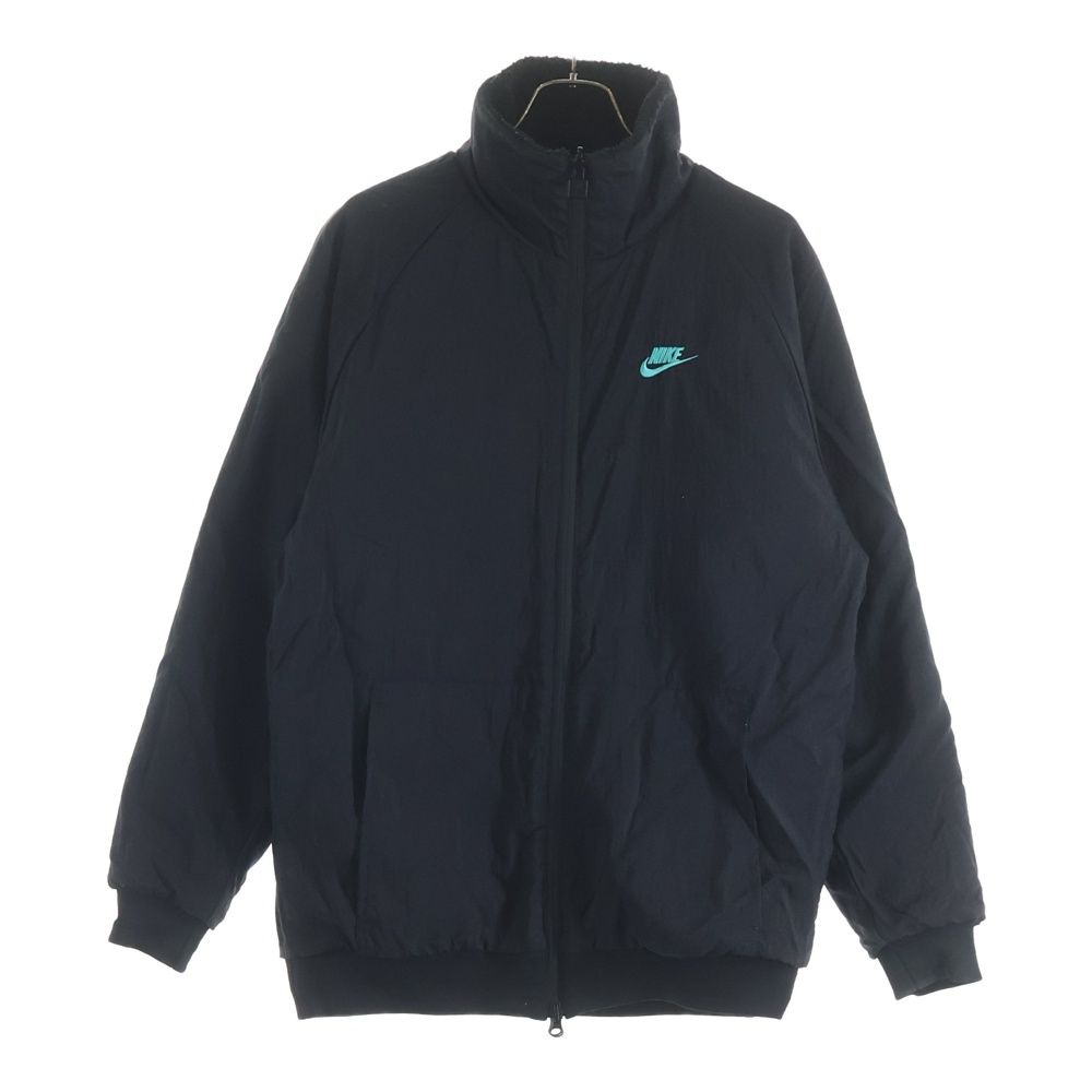 NIKE】ナイキ リバーシブル ビッグスウォッシュ ボアジャケット 黒 S 