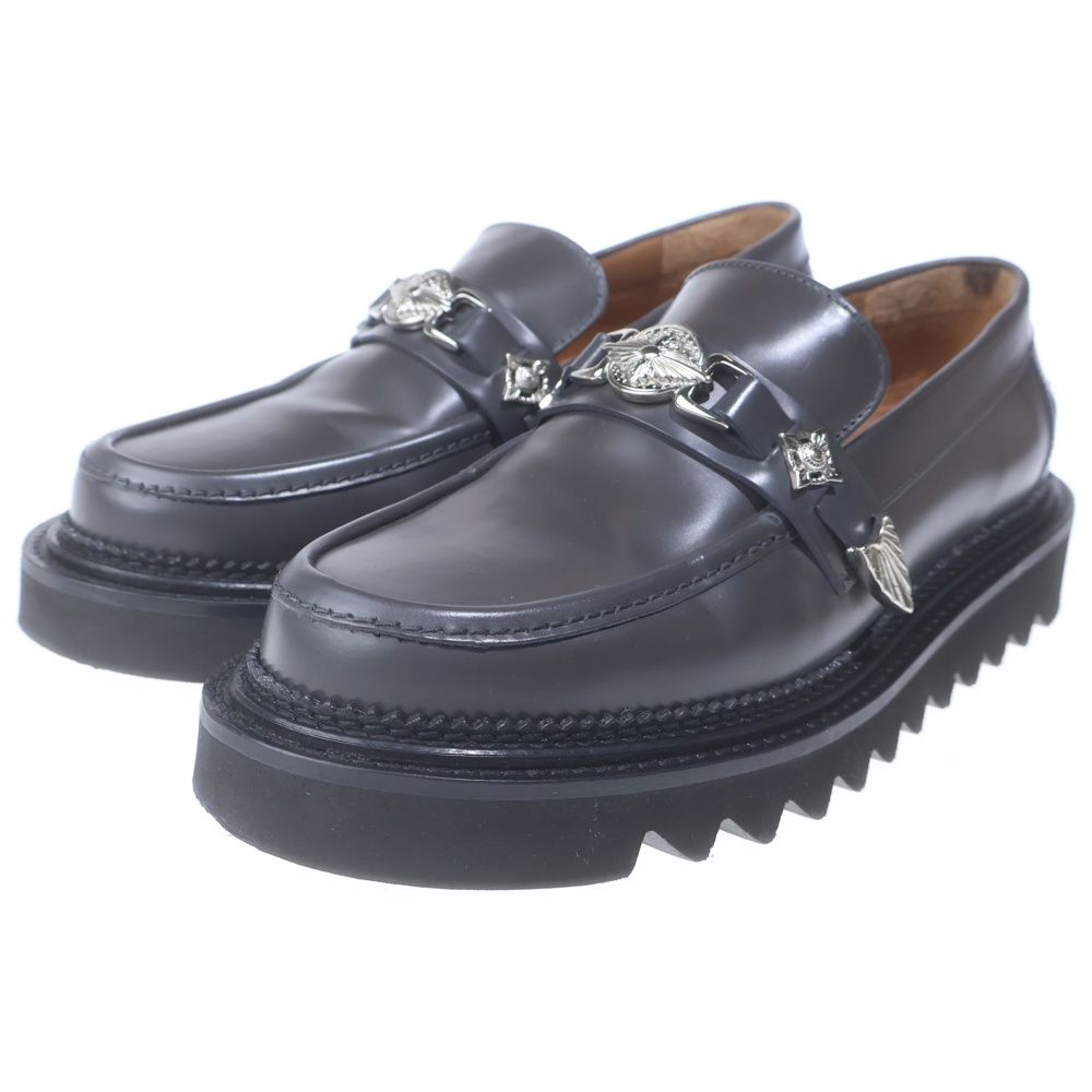 TOGA (トーガ) 23AW Leather Metal Loafers レザーメタル ローファー
