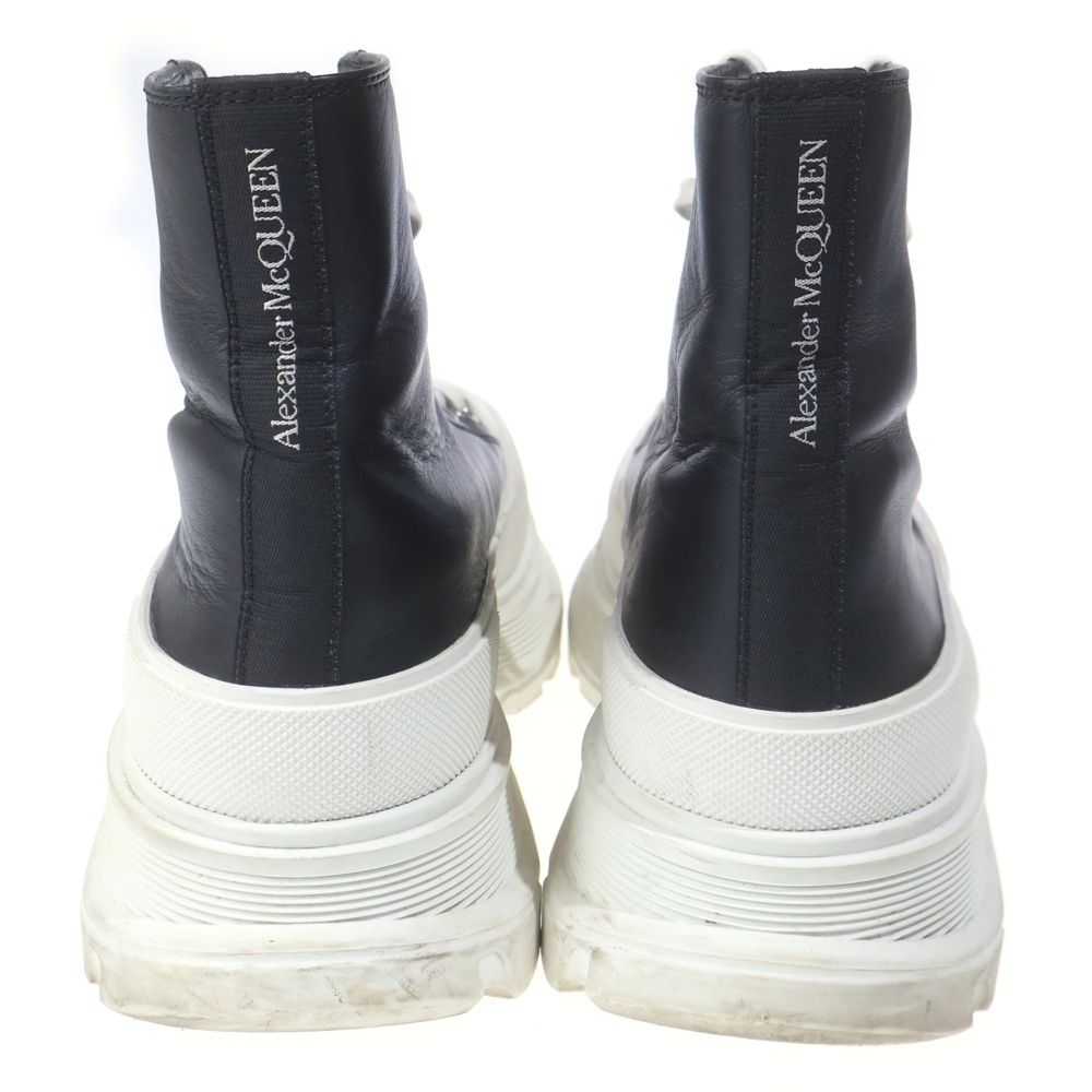 Alexander McQUEEN レザーチャンキー スニーカー ハイカット 【公式通販】 Alexander McQUEEN レザーチャンキー スニーカー ハイカット 【公式通販】