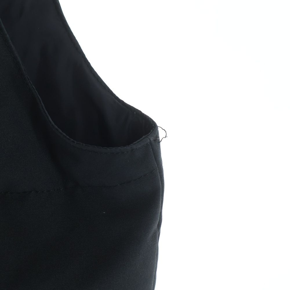   カナダグース ロゴダウンベスト ブラック ナイロン M/M CANADA GOOSE (カナダグース) ロゴダウンベスト ブラック ナイロン M/M