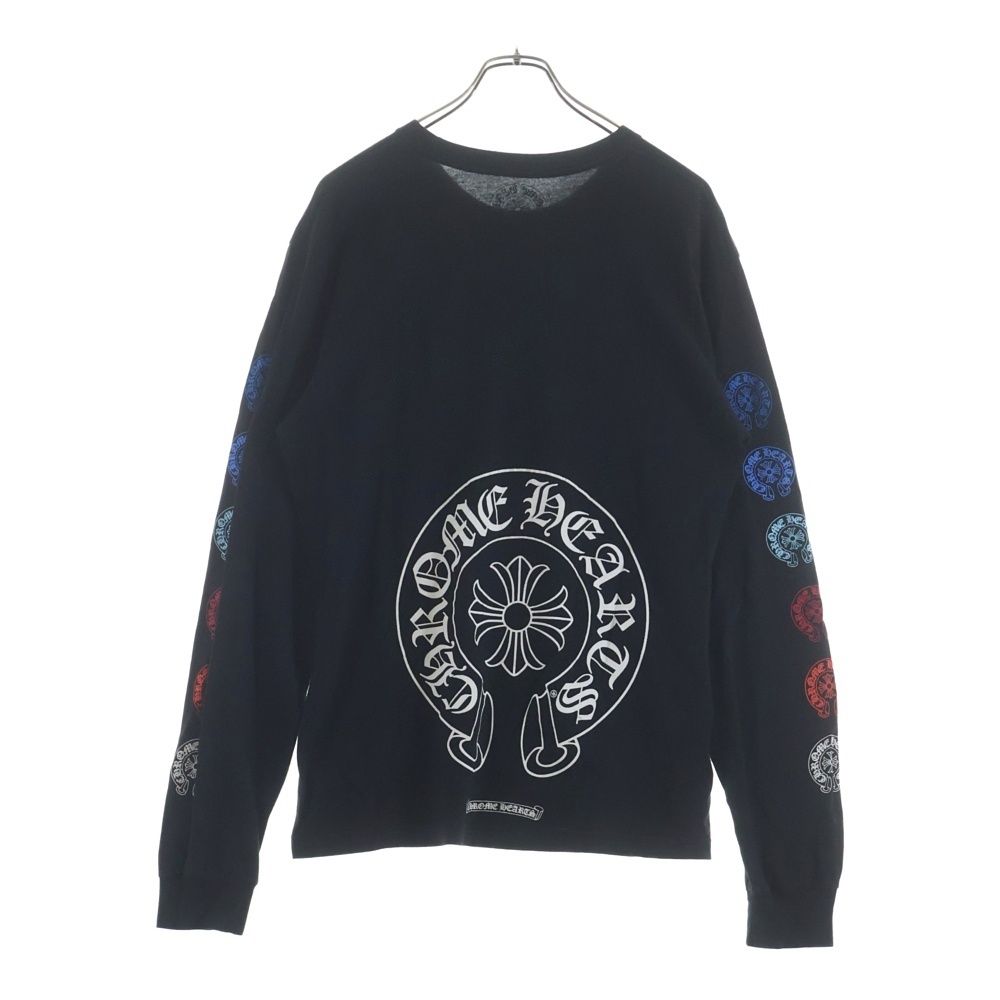 CHROME HEARTS (クロムハーツ) Multi Color Horseshoe L/S T-shirt