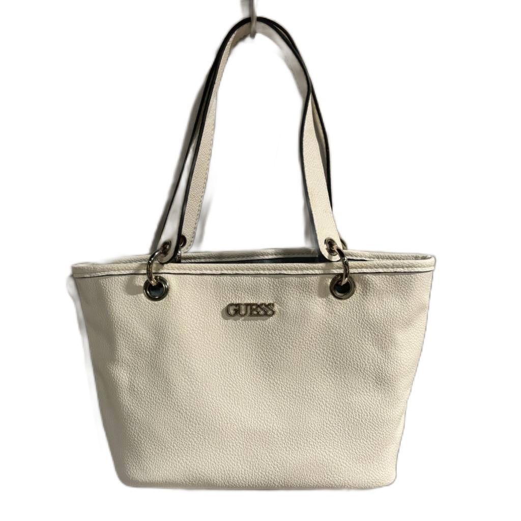 GUESS リバーシブル デニム トートバッグ GUESS JEANS デニムトートバッグ 大容量 新品タグ付き - メルカリ