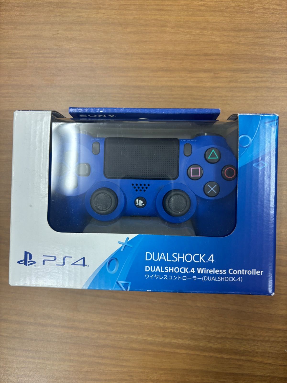 【ほぼ新品】SONY CUH-ZCT2J 12 ウェイブブルー Amazon | ワイヤレスコントローラー (DUALSHOCK 4) ウェイブ・ブルー