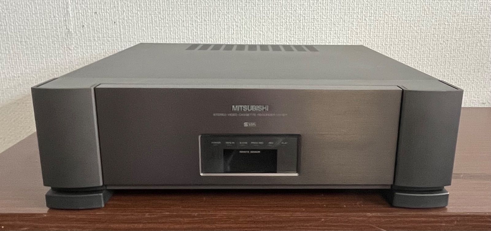 ジャンク品 MITSUBISHI 三菱 ビデオカセットレコーダー HV-S11 S-VHS 