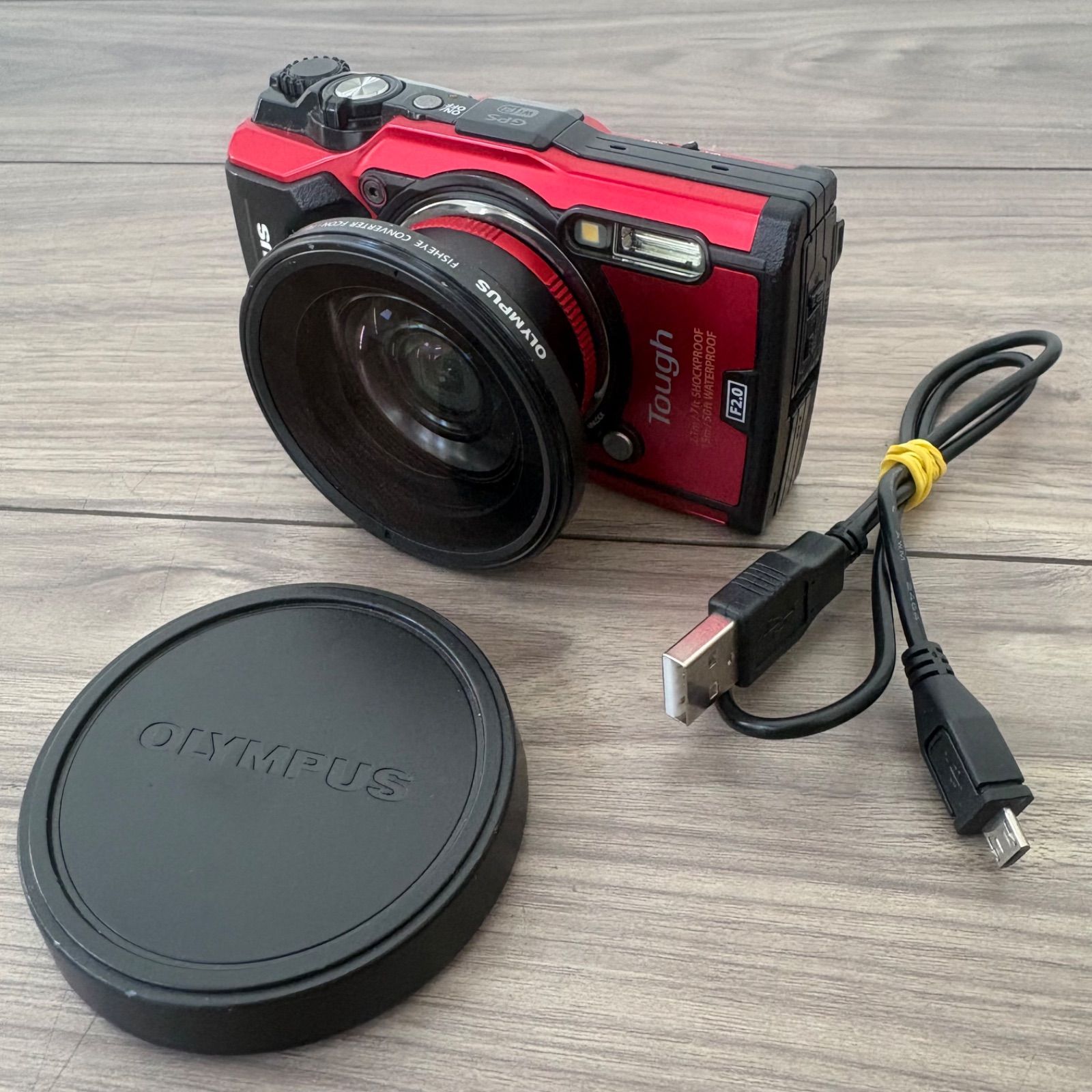 OLYMPUS オリンパス Tough TG-5 レッド F2.0 コンパクトデジタルカメラ