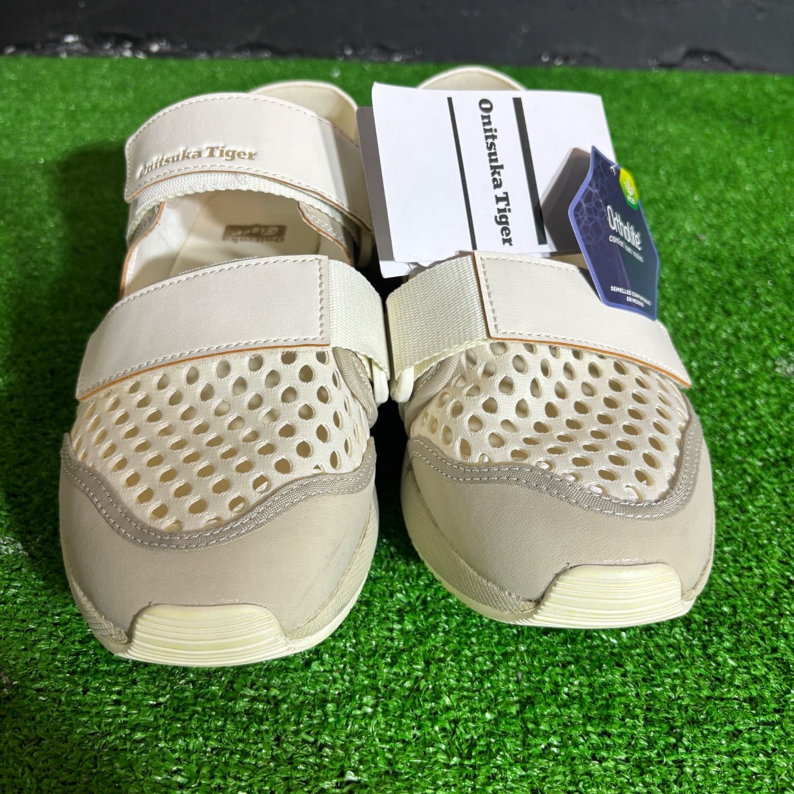 オニツカタイガー Onitsuka Tiger 靴 サンダル 新品 タグ付き ベージュ