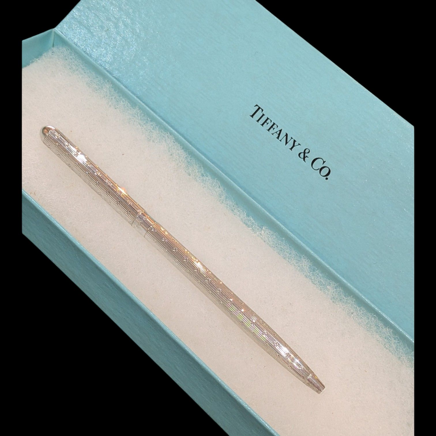 希少】TIFFANY & Co. ティファニー ボールペン スターリングシルバー