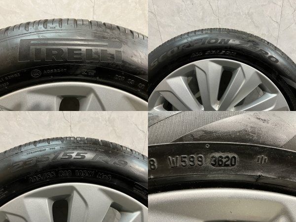 【PIRELLI LR 235/55R19】夏タイヤ【ランドローバー ディスカバリースポーツ 純正ホイール 19インチ 8J5HPCD108+40】Eペイスにも(MTS583MI) クレジットカード QRコード決済可 PIRELLI LR 235/55R19】夏タイヤ【ランドローバー ディスカバリー