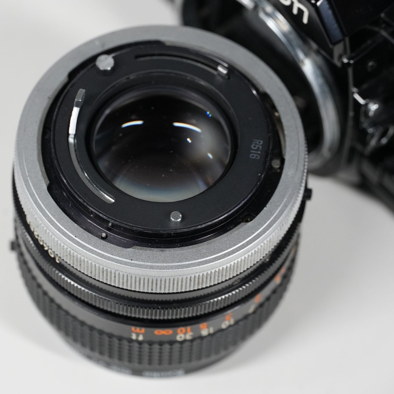(ジャンク品)canon AE-1 FD 50mm F1.4 レンズ付き Canon AE-1 / CANON LENS FD 50mm F1.4