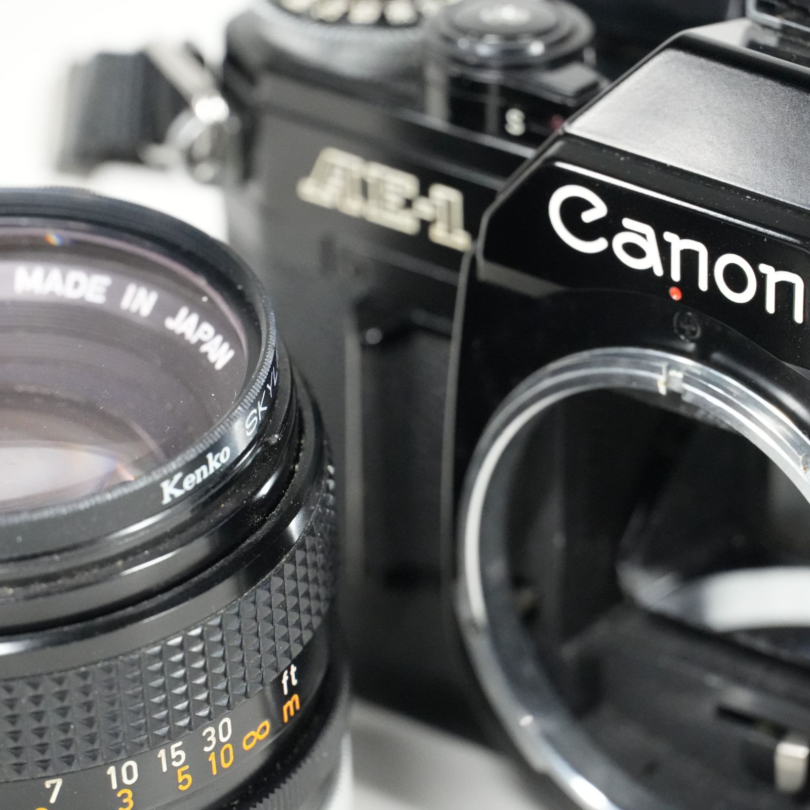 IM] ジャンク品 キヤノン 一眼レフカメラ FDレンズ付き Canon AE-1 FD