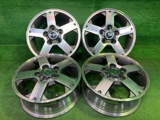 三菱 MITSUBISHI 純正 パジェロミニ H58A ホイール アルミ ポリッシュ 