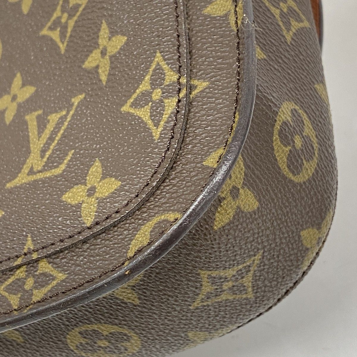 【6dc2427】ルイヴィトン ショルダーバッグ モノグラム サンクルーMM M51243 ブラウン【中古】レディース LOUIS VUITTON（ルイ・ヴィトン） 【6dc2427】ルイヴィトン ショルダー