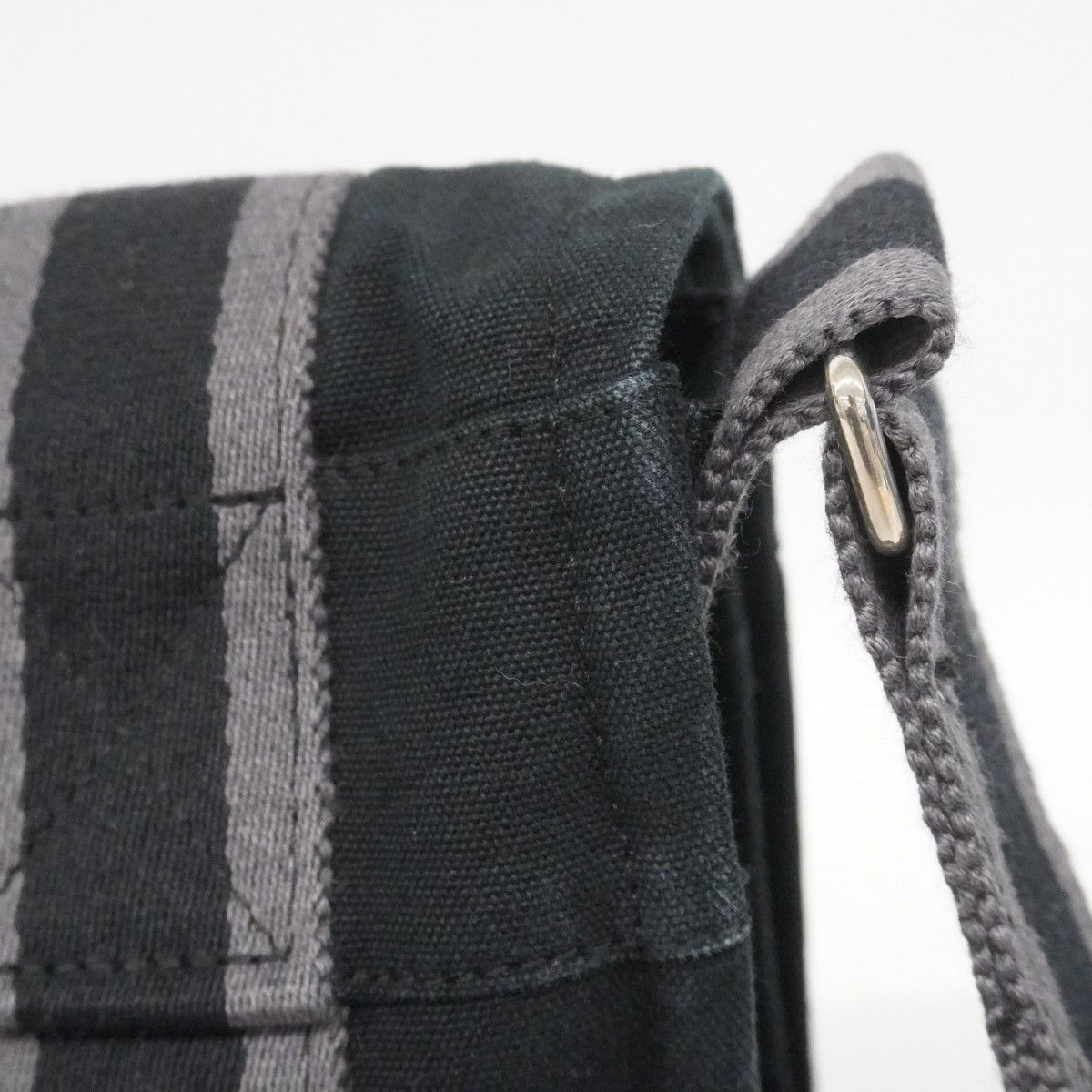 【6dc2579】エルメス ショルダーバッグ フールトゥバサスPM キャンバス ブラック シルバー金具【中古】メンズ レディース ユニセックス 6dc2579】エルメス ショルダーバッグ フールトゥバサスPM キャンバス