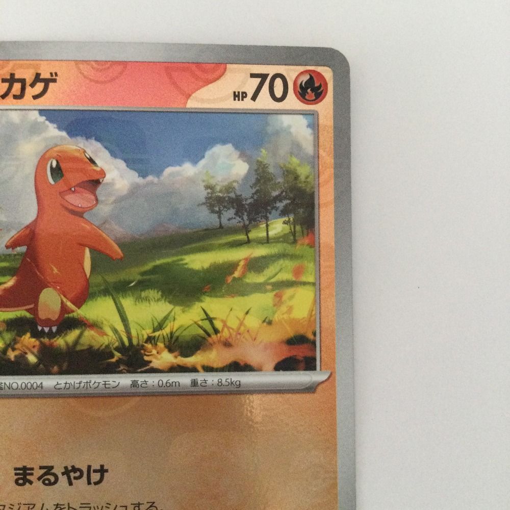 トレカ ポケモンカード ミラー仕様)ヒトカゲ(マスターボール柄) 004