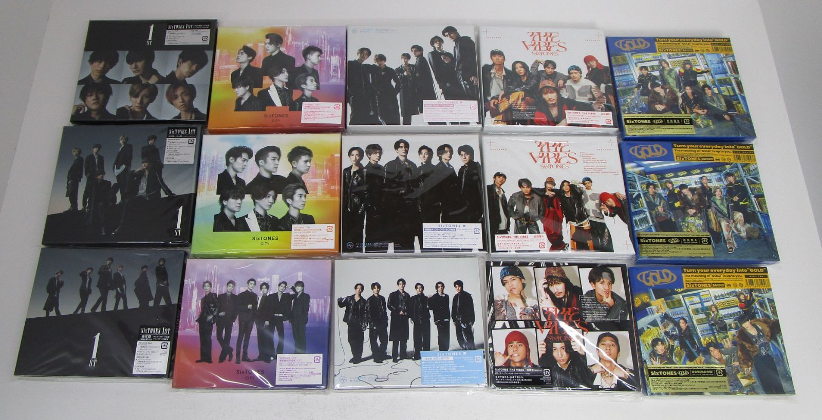 SixTONES アルバム シングル まとめ売り SixTONES シングル まとめ売り - メルカリ