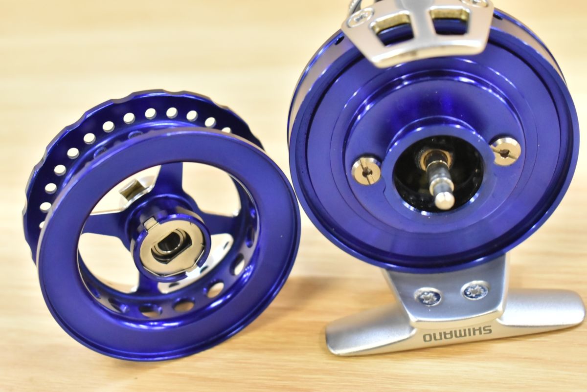 シマノ 10 セイハコウ 60SP ブルー R 右巻き SHIMANO 青波巧