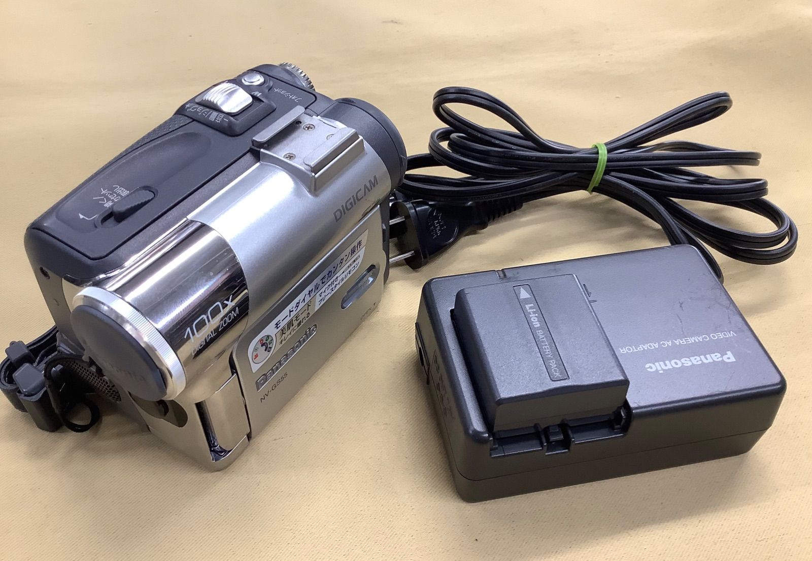 Panasonic NV-GS55 ビデオカメラ 本体 NV-GS55K 概要 - デジタルビデオカメラ | デジタルビデオカメラ