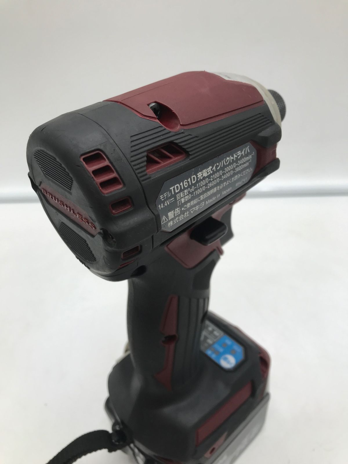 中古品】Makita/マキタ TD161DZAR ☆ 14.4v充電式インパクトドライバ 