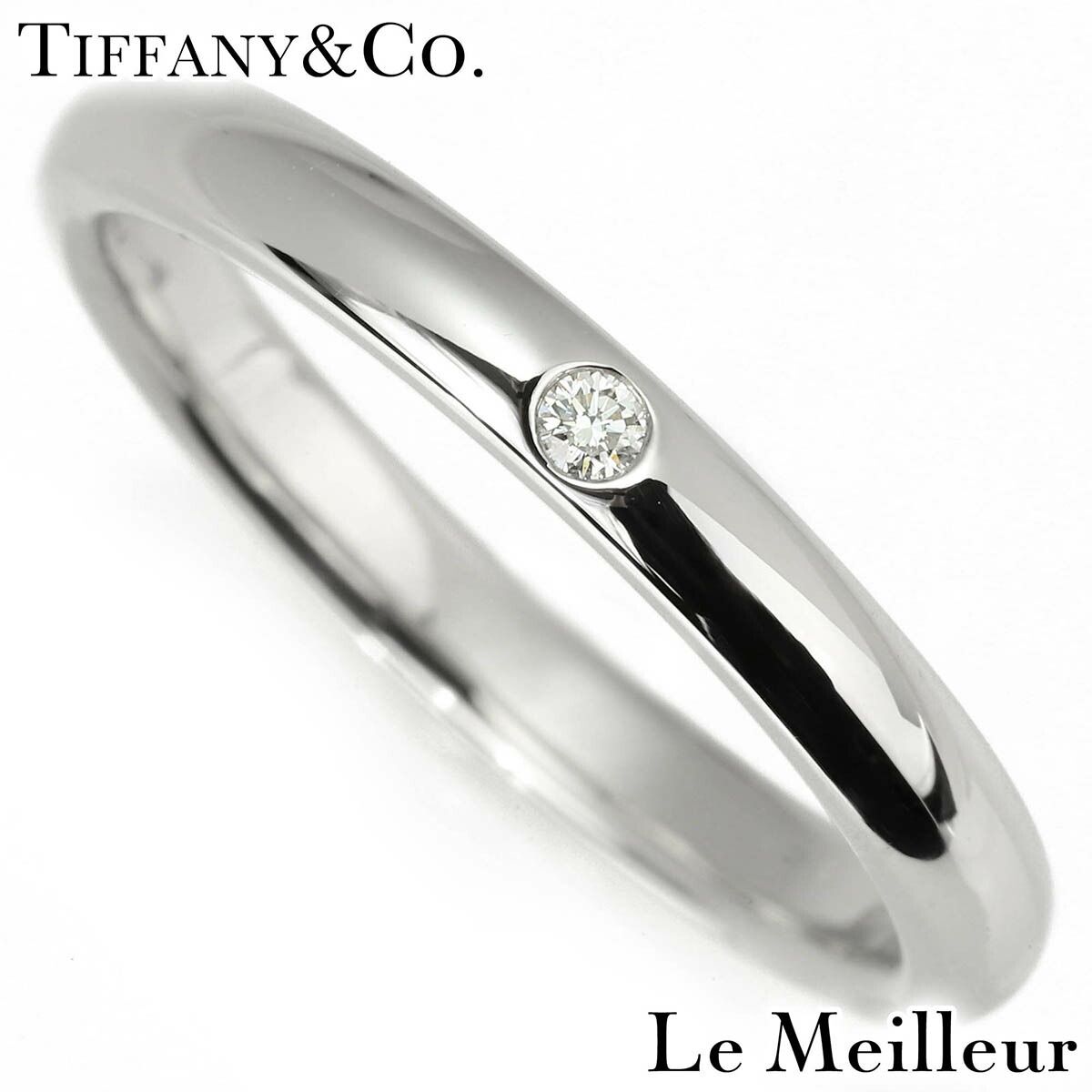 新品仕上済】 TIFFANY&Co. エルサ・ペレッティ ダイヤモンド プラチナ 