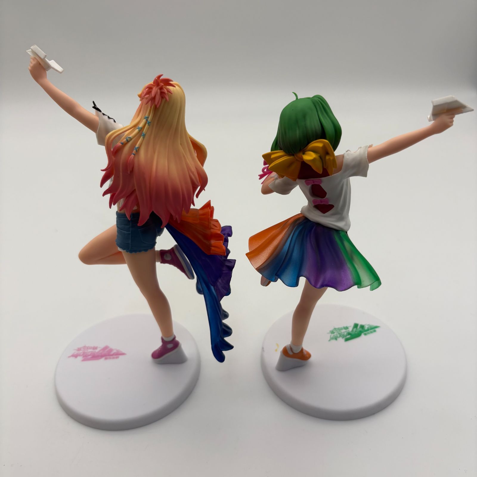 FIGURIZMa マクロスF ランカ・リー シェリル・ノーム 紙飛行機