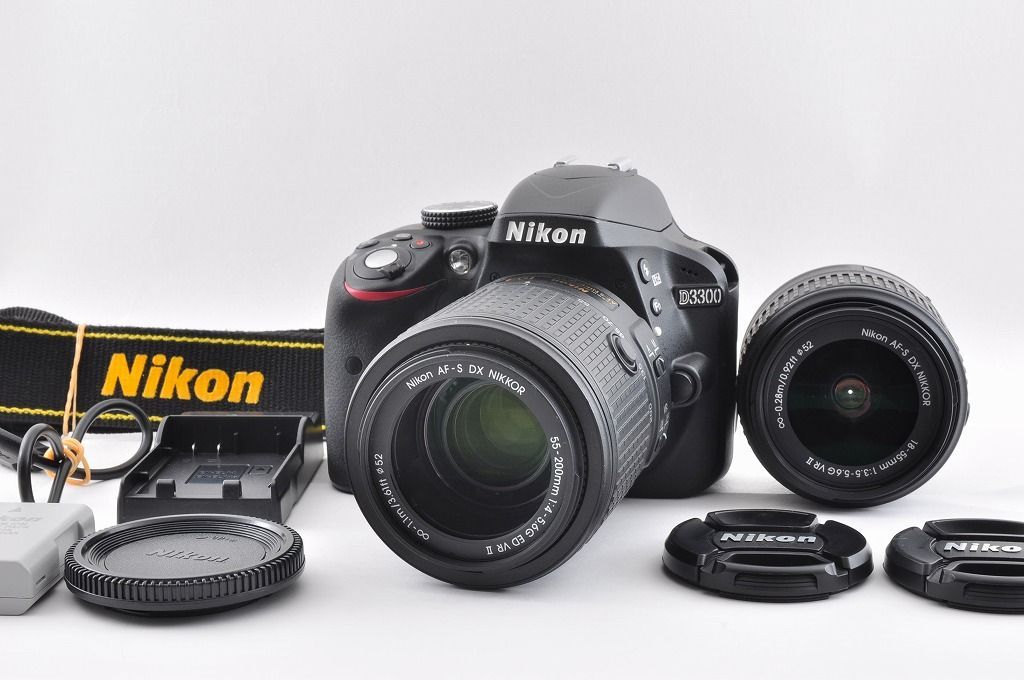 Nikon D3300 ダブルズームセット 18-55mm 55-200mm 【公式通販】