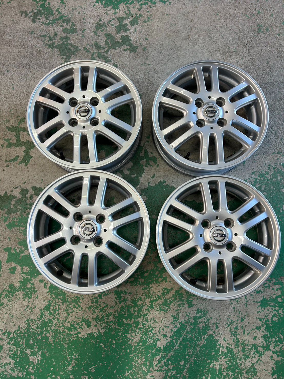 日産 モコ MG33S 純正 14インチ アルミホイール 4本 4.5J +50 PCD100
