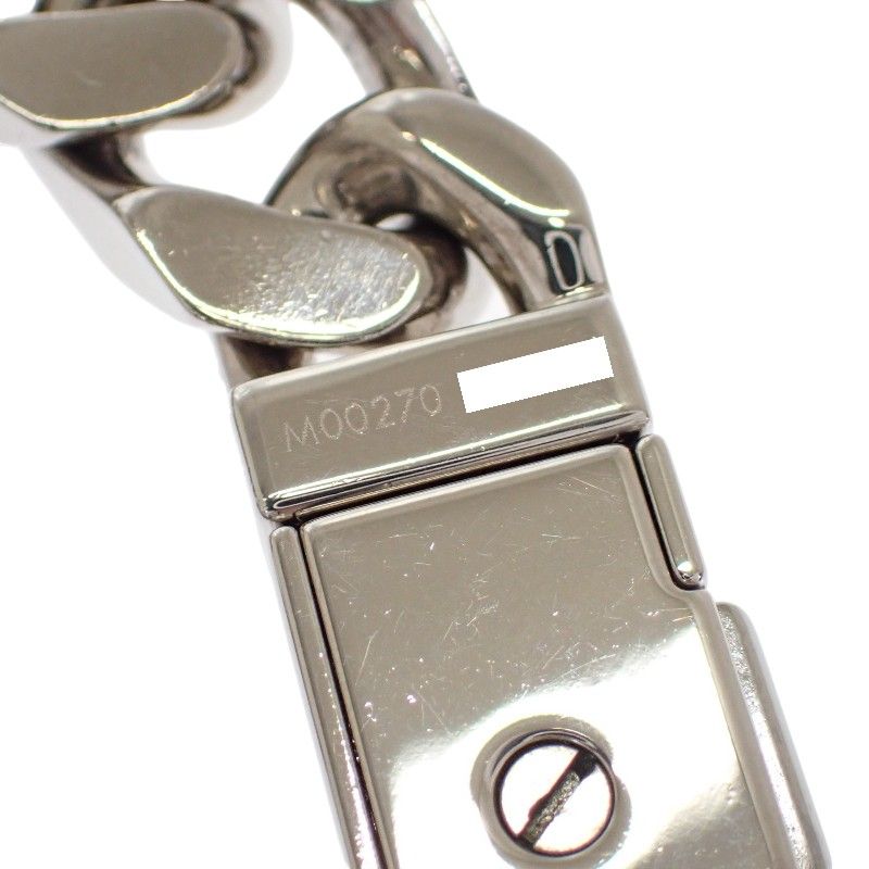 ルイヴィトン LOUIS VUITTON チェーンブレスレット モノグラム M00270 