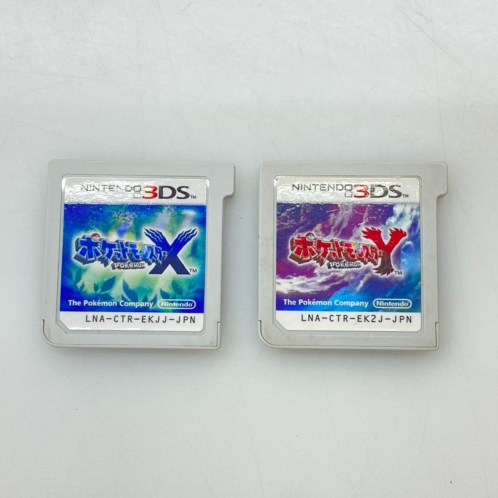 05w20350 (株)ポケモン ”ポケットモンスター X・Y 2本セット” 〇ソフト