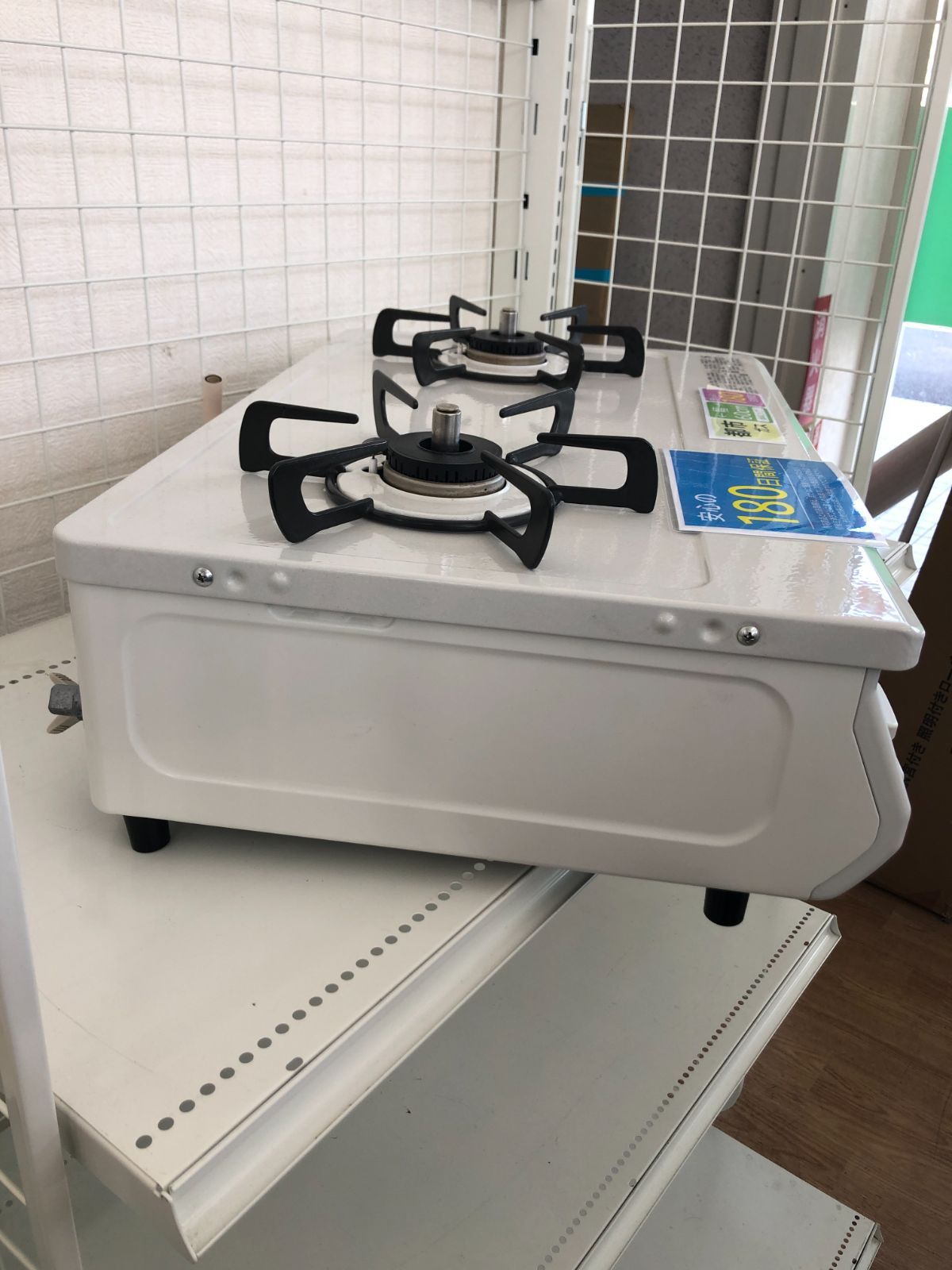 リユースのサカイ東金店 Rinnai ガステーブル 25年製 LPガス用 TJ14201