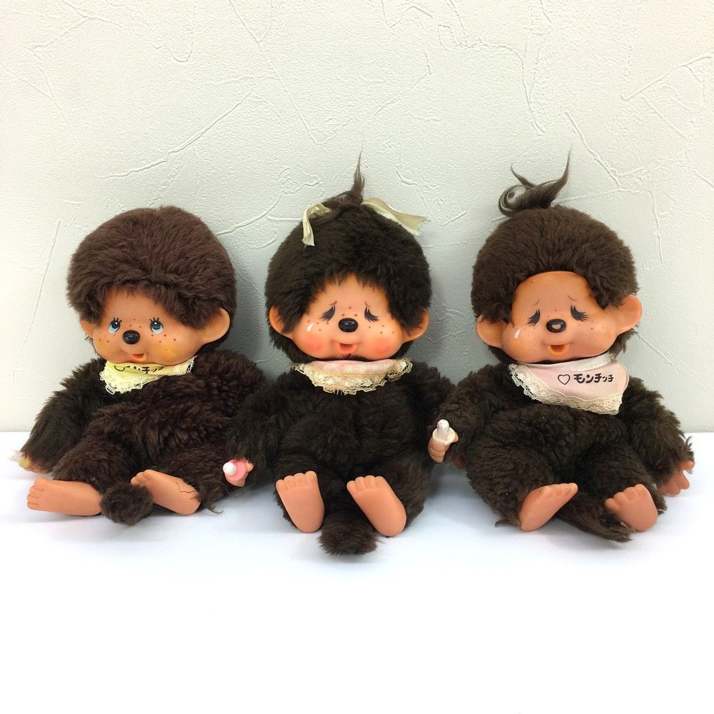 セキグチ モンチッチ ブルーアイ 泣き顔 ぬいぐるみ レトロ まとめ売り