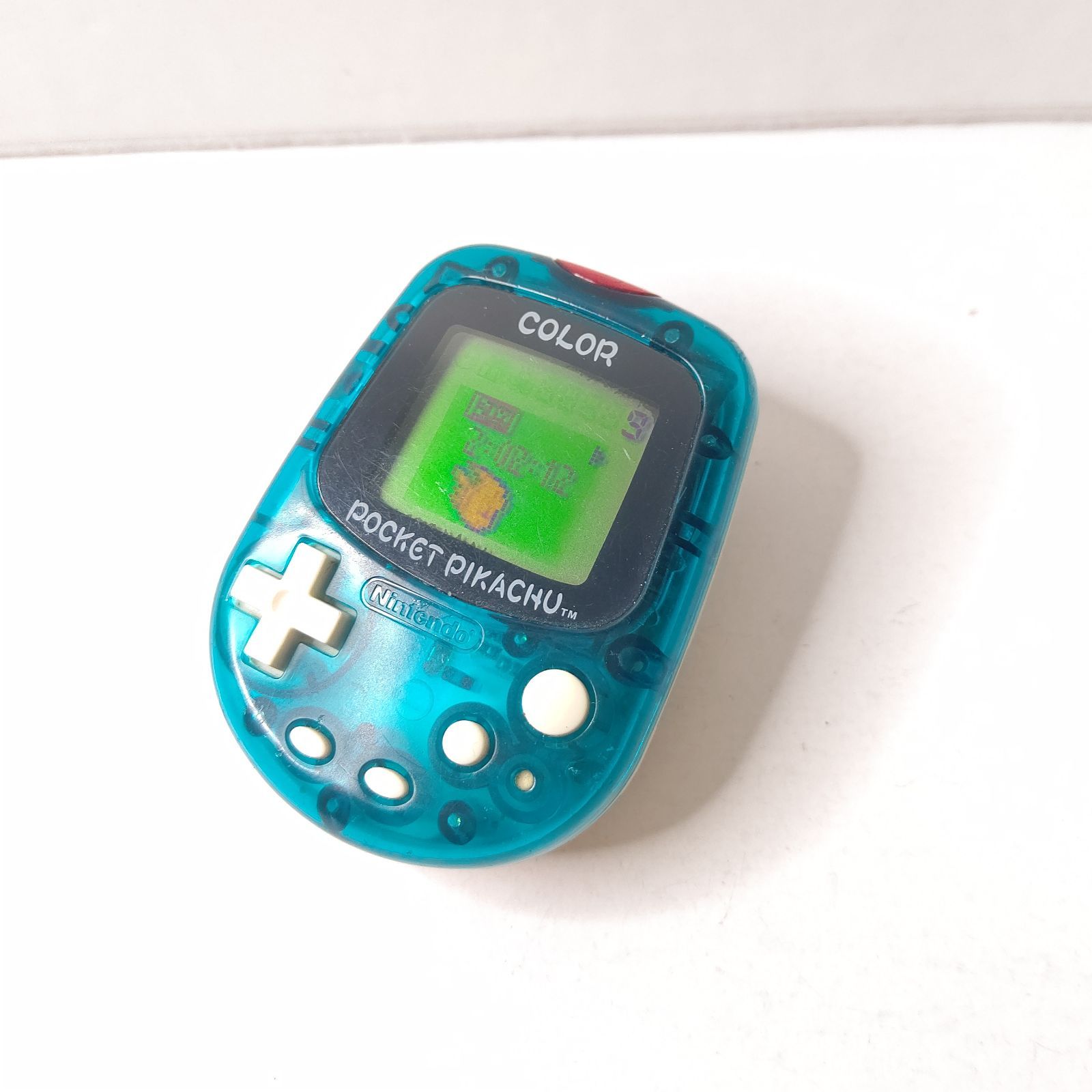 任天堂　ポケットピカチュウカラー　クリアブルー　ホワイト　限定カラー　訳あり 任天堂 ポケットピカチュウカラー クリアブルー ホワイト 限定カラー