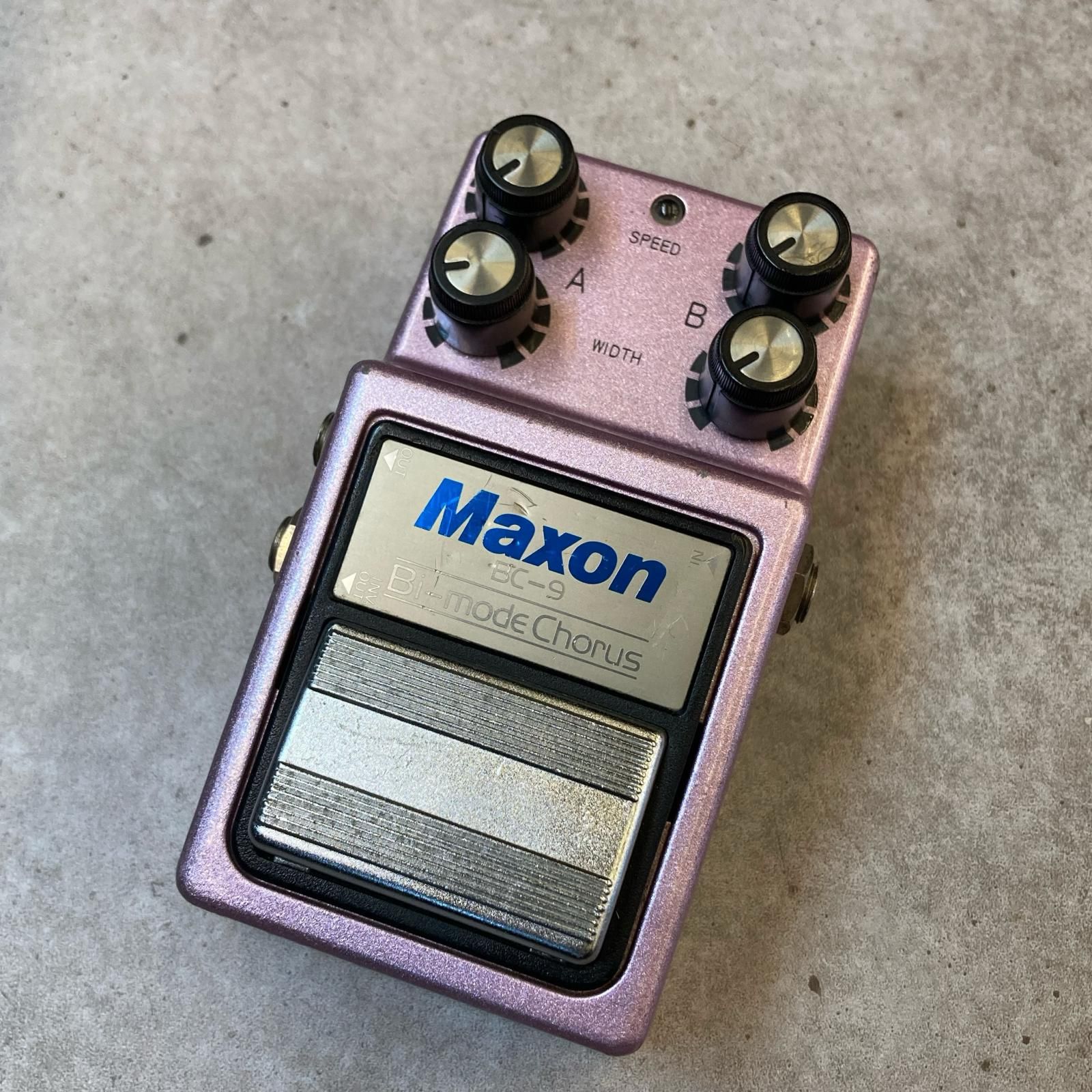 MAXON BC‐9 マクソン ヴィンテージ effector アナログコーラス Maxon BC-9 Bi-mode Chorus - Geek IN Box