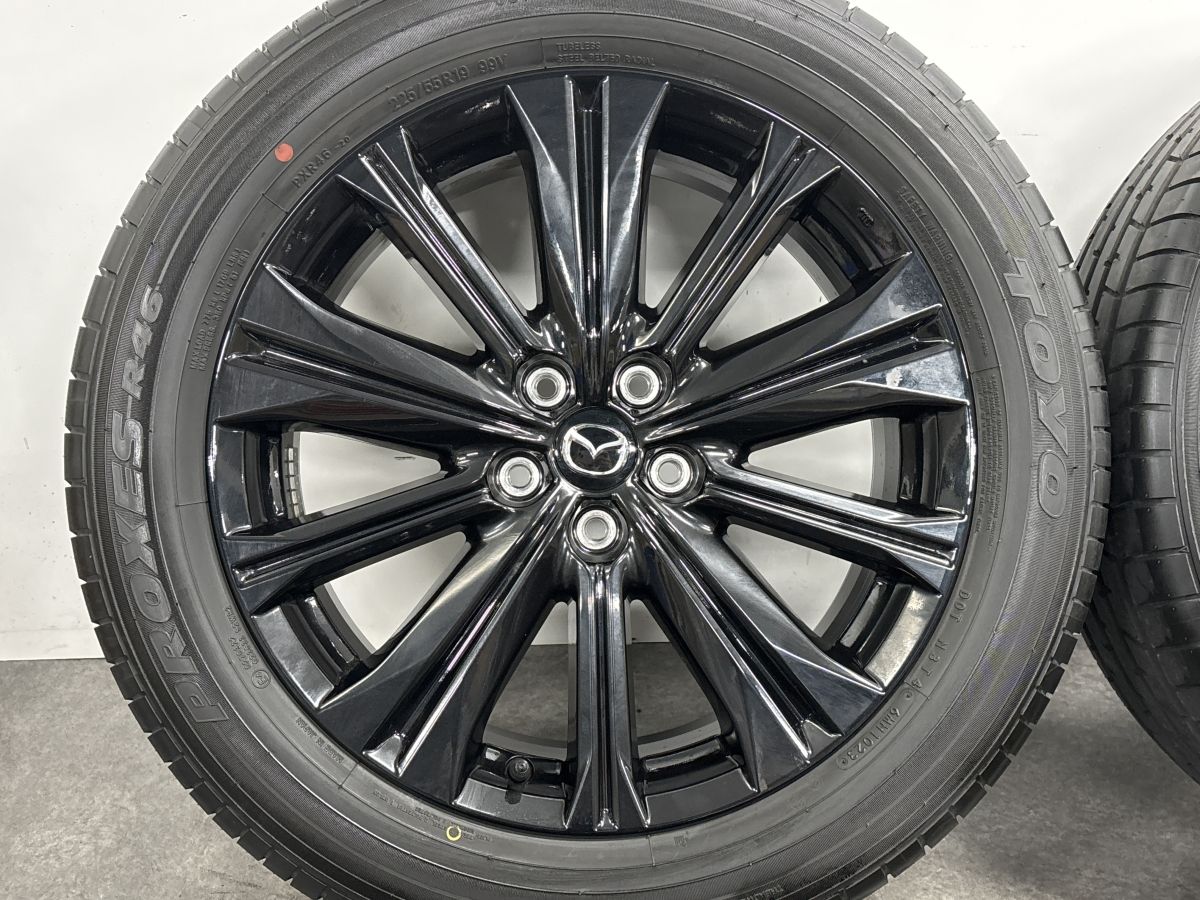 新車外し】マツダ CX-5 スポーツアピアランス 純正 19in 7J +45 PCD114 