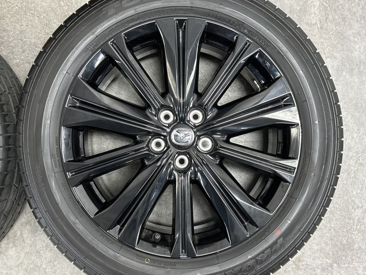 新車外し】マツダ CX-5 スポーツアピアランス 純正 19in 7J +45 PCD114 