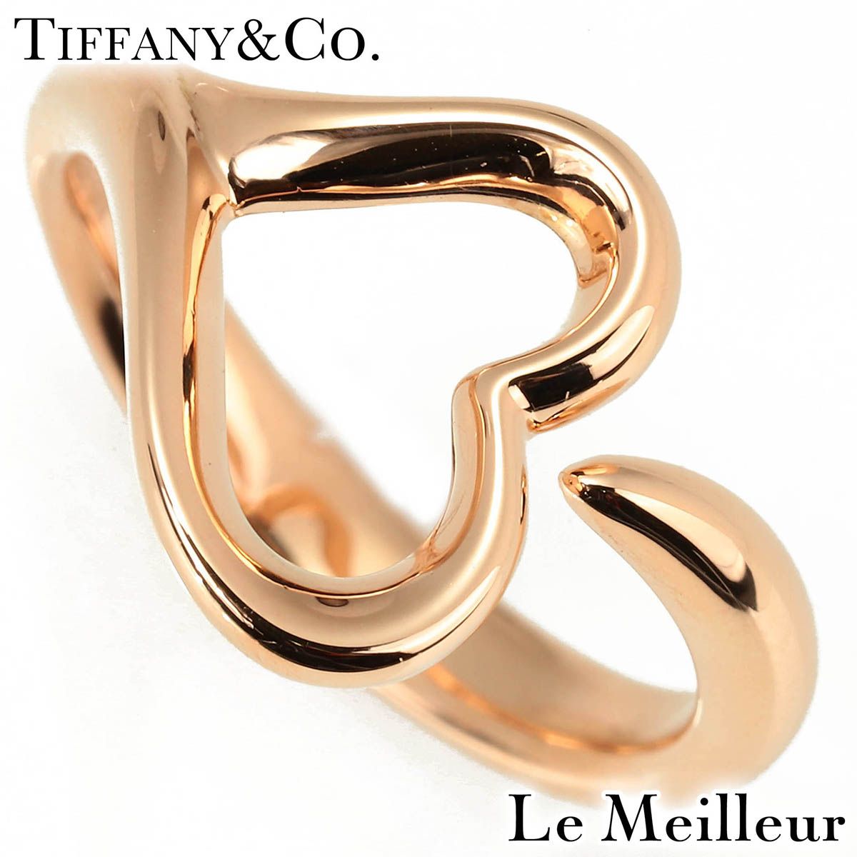 新品仕上済】 TIFFANY&Co. エルサ・ペレッティ ピンクゴールド K18PG 