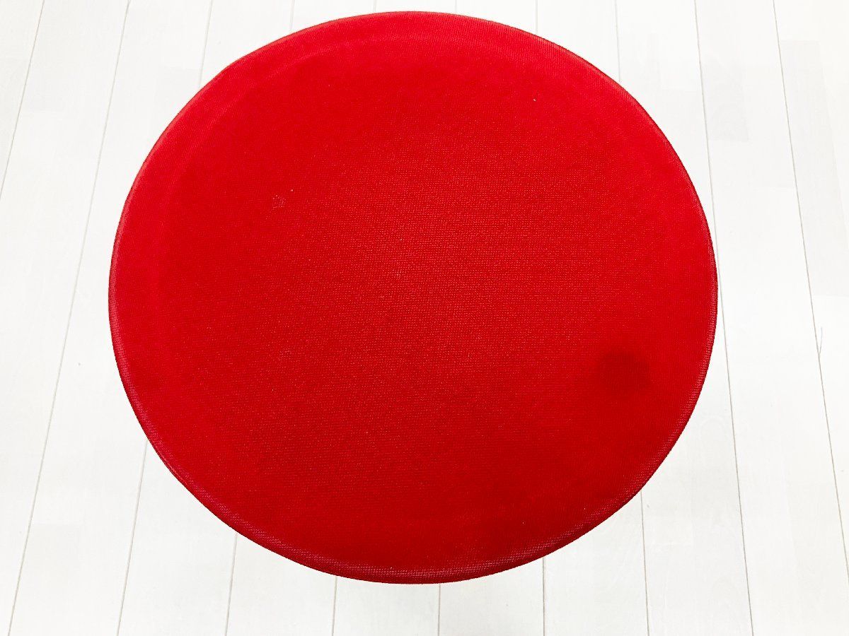 Cassina ixc. /カッシーナ イクスシー■ハイスツール H800■レッド■オーク材■張り座 Cassina ixc. /カッシーナ イクスシー■ハイスツール H800■レッド■オーク材■張り座