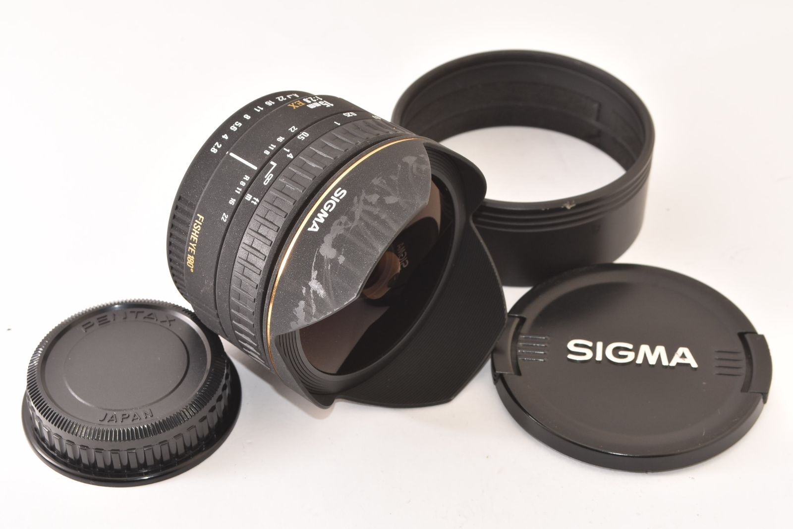 ☆美品☆ SIGMA シグマ 15mm F2.8 EX FISHEYE 180° for PENTAX 2604065 