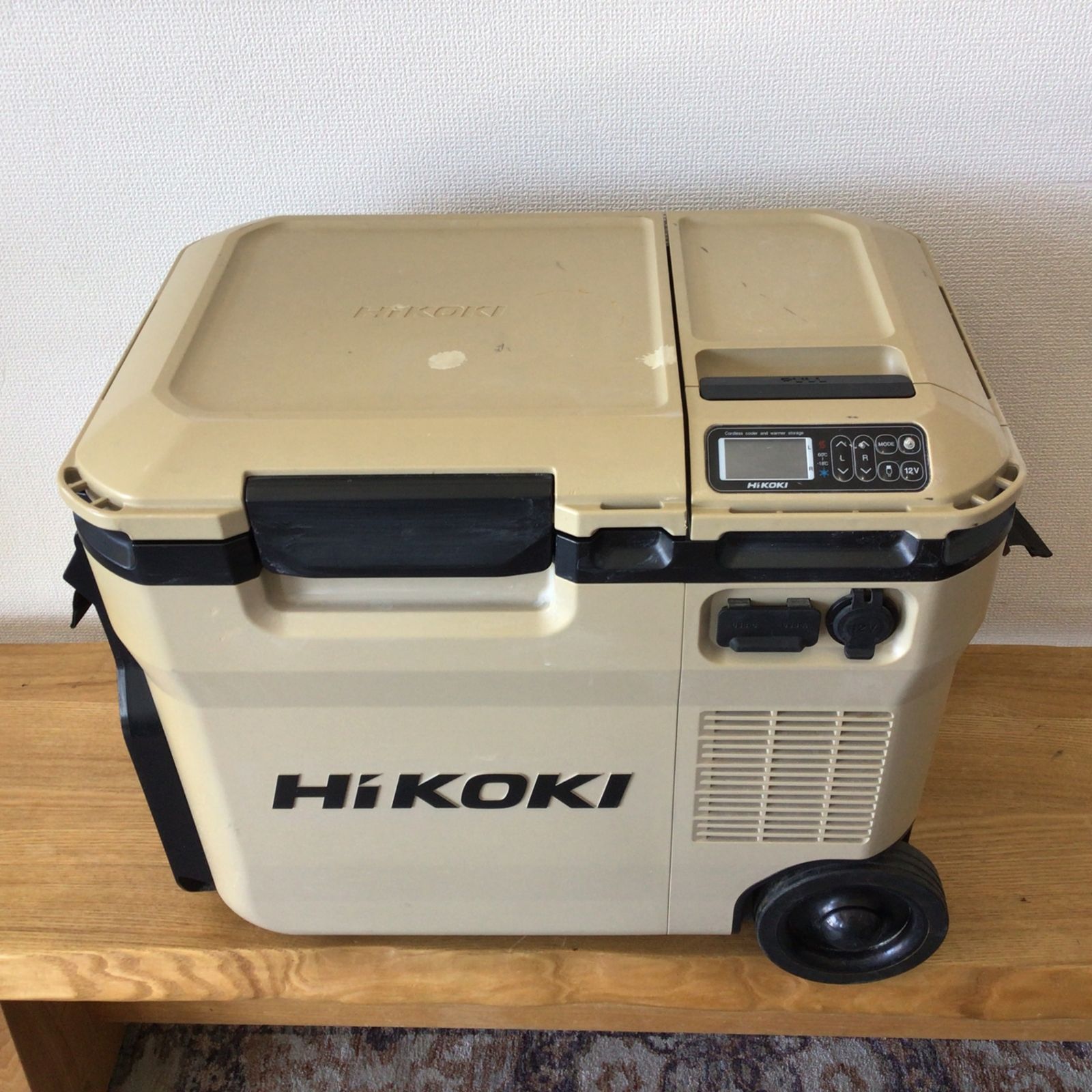 4177 HiKOKI ハイコーキ コードレス冷温庫 UL18DC 18L サンドベージュ 