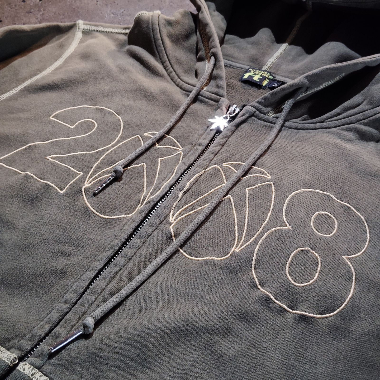 Fuck This Industry 8 Box Zip Up Hoodie M ファックディス