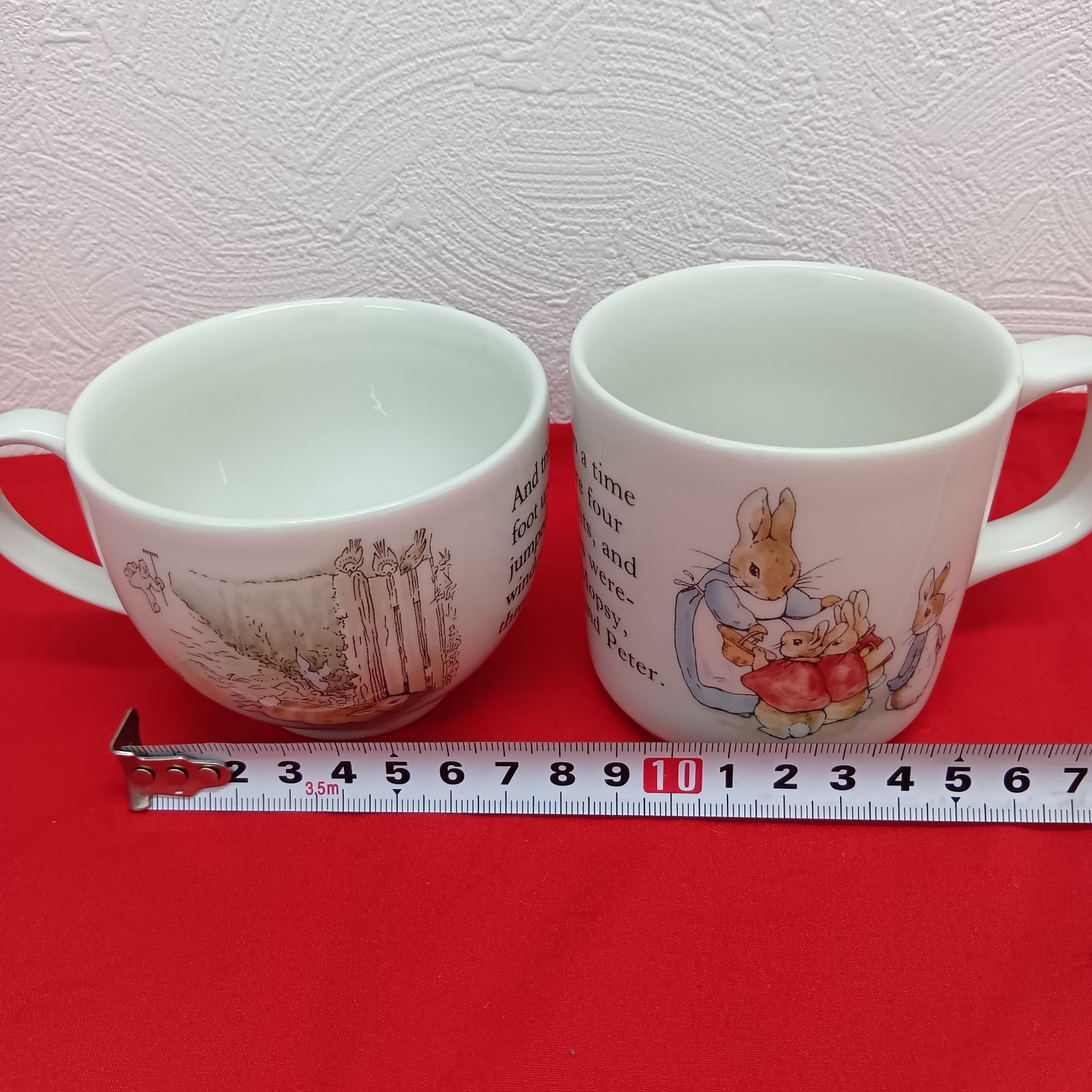 WEDGWOOD ピーターラビット カップ マグカップ ソーサー プレート