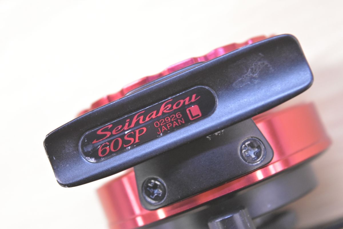 シマノ 12 セイハコウ 60SP レッド L 左巻き SHIMANO 青波巧 60 