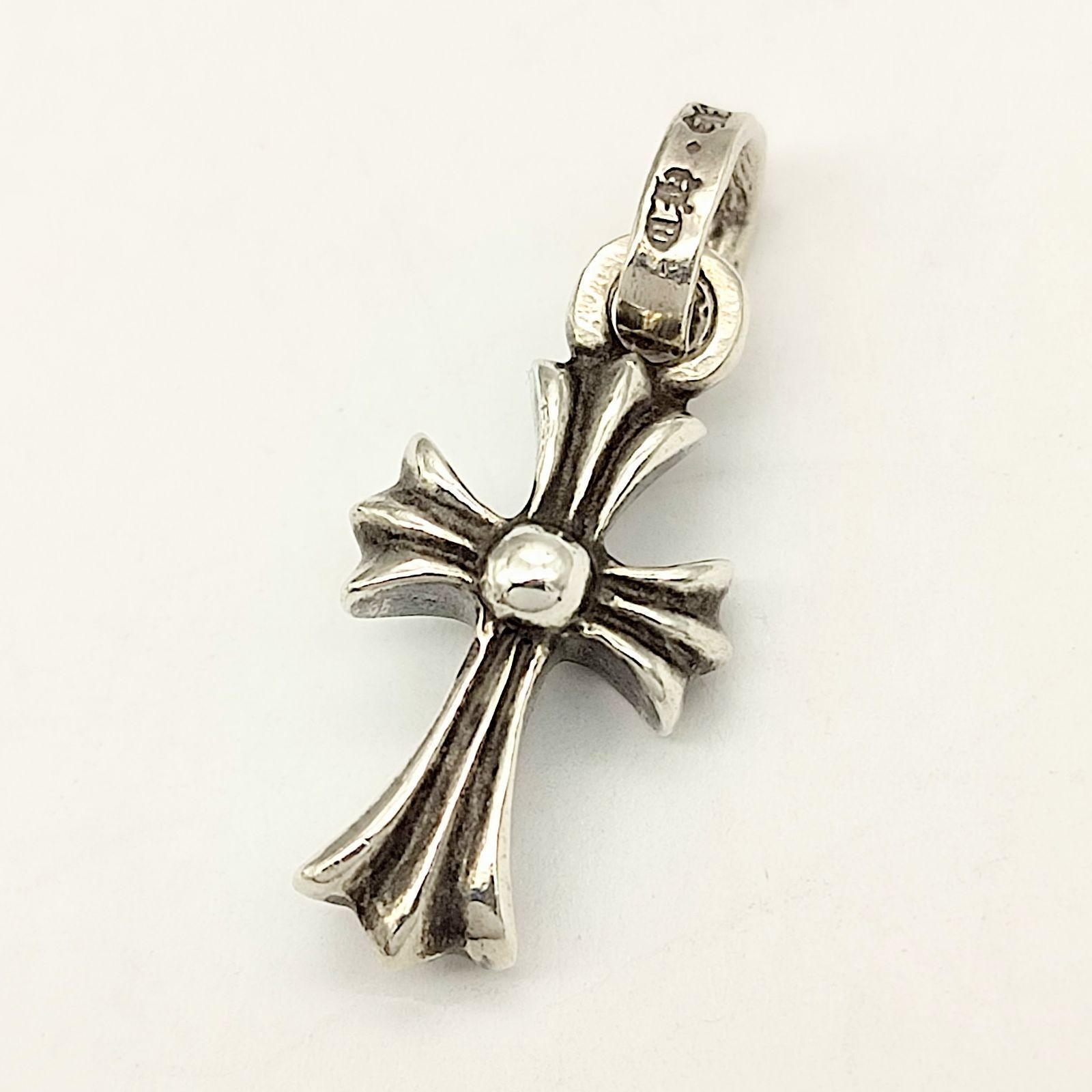 美品】CHROME HEARTS クロムハーツ ベビーファットクロス ペンダント 