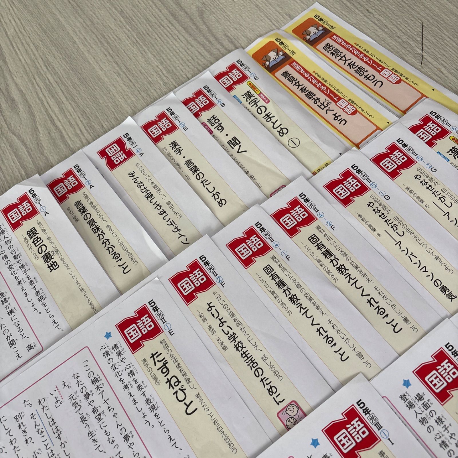 令和7年最新版 5年 国語 カラーテスト原本 光村図書 ぶんけい - メルカリ