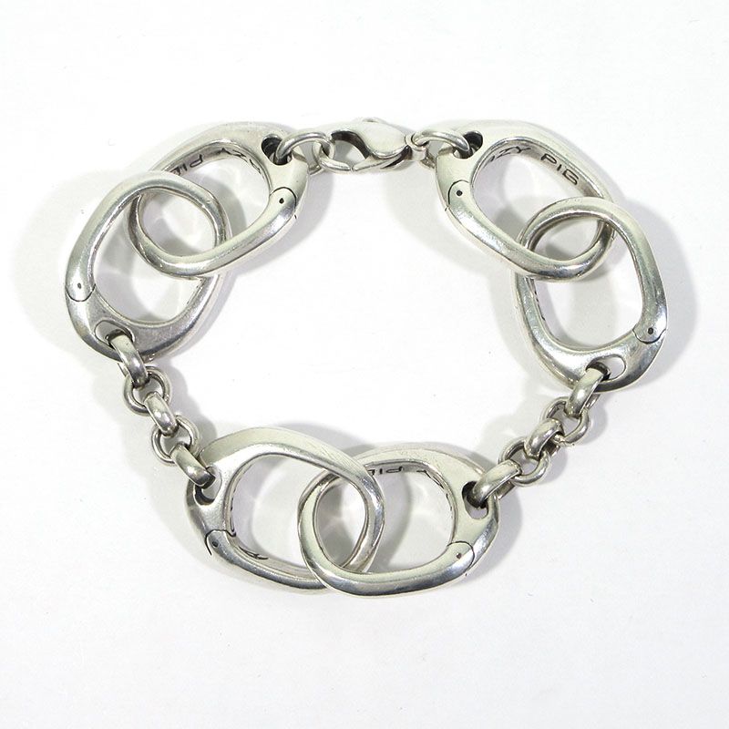 CRAZY PIG ハンドカフ　ブレスレット キムタク　ミスチル 三重本店】 中古 CRAZY PIG | クレイジーピッグ 684 HANDCUFF BRACELET